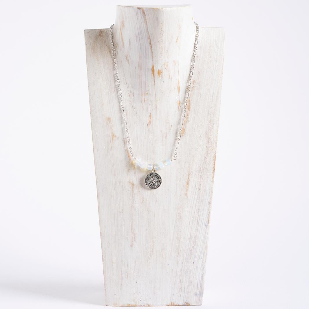 Collar del Zodíaco Acuario | Piedra del signo Acuario