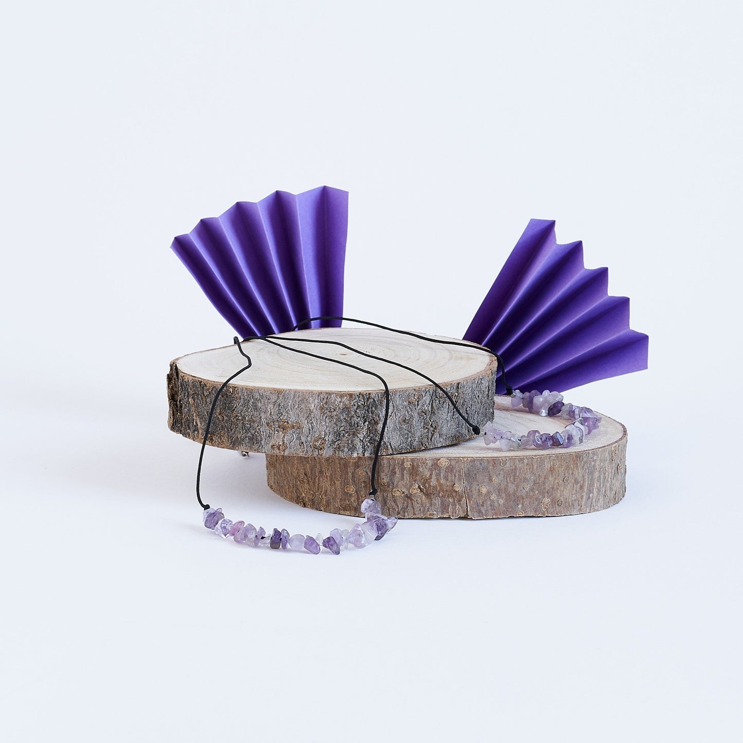 Collar con Amatista, piedra natural - NellayComplements #