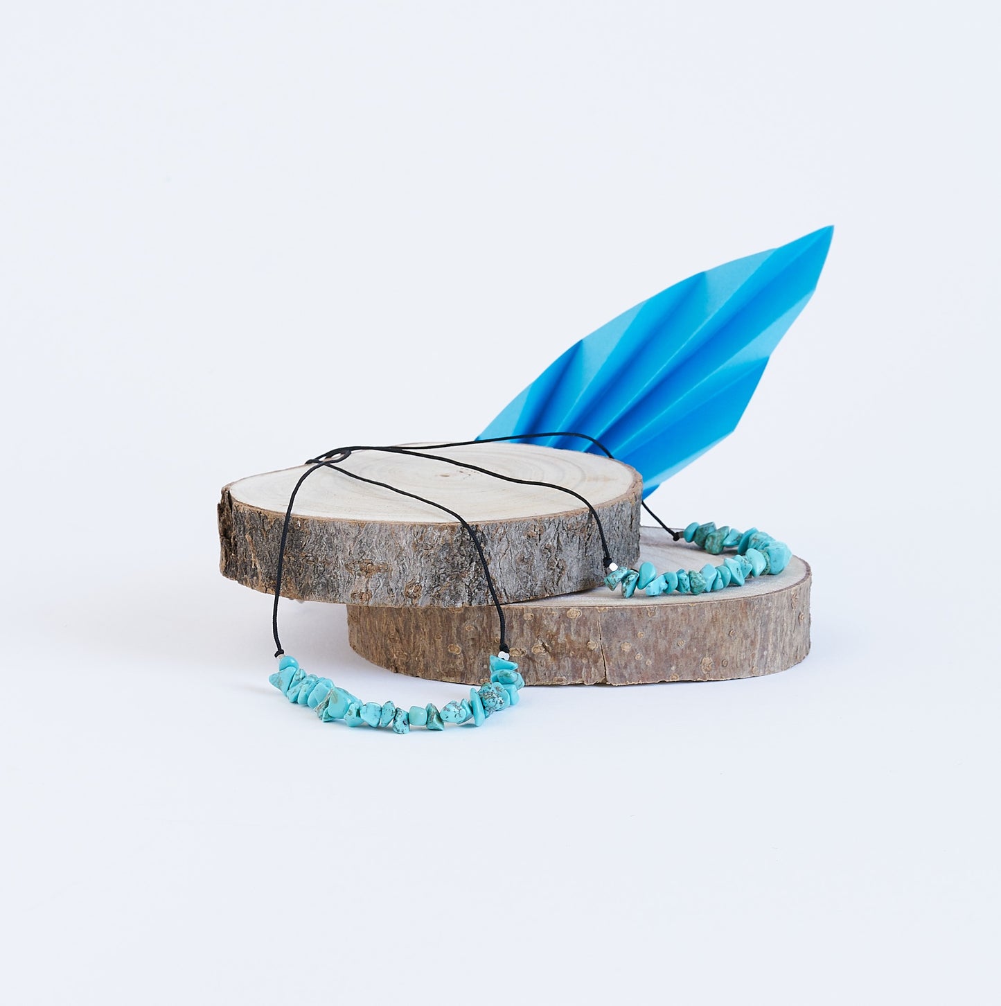 Collar con turquesas, piedra natural - NellayComplements #