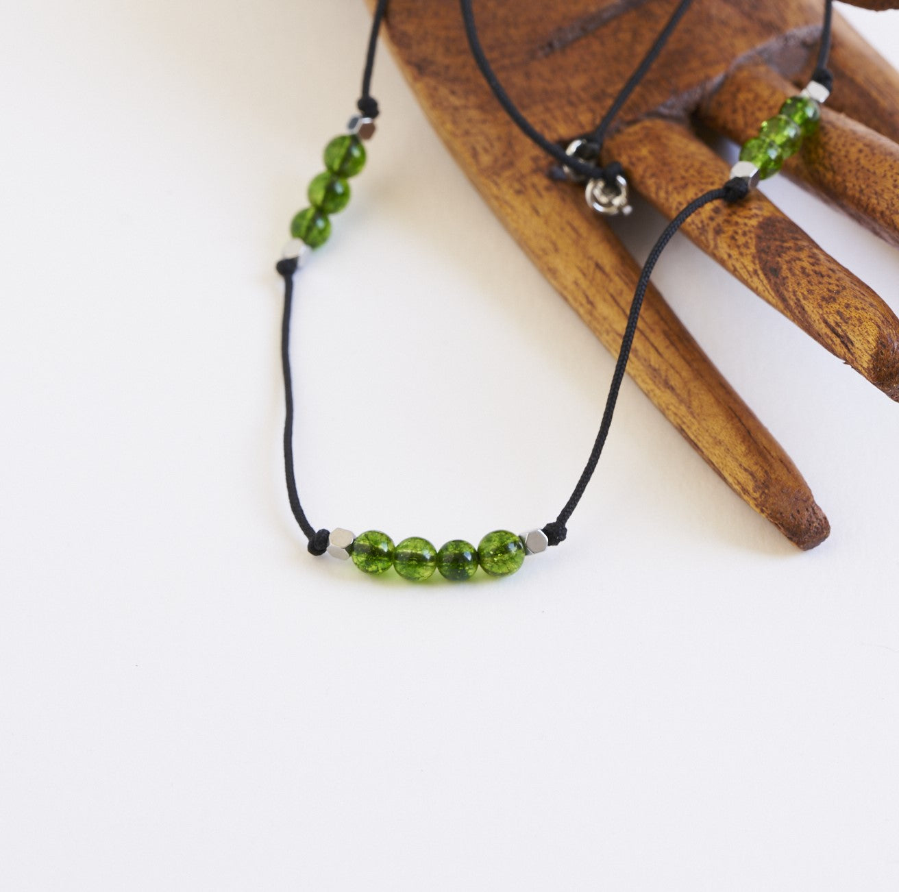 Collar con piedra natal de Agosto, Collar con peridoto, - NellayComplements #