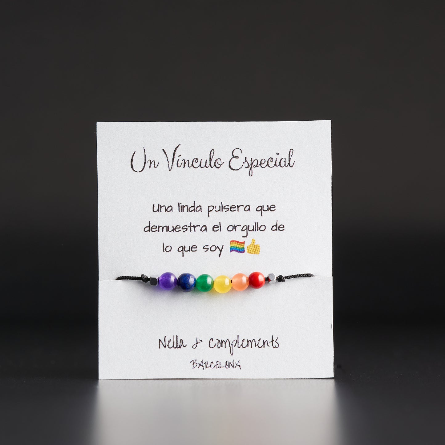 Pulsera con colores del Orgullo LGTBI - NellayComplements #