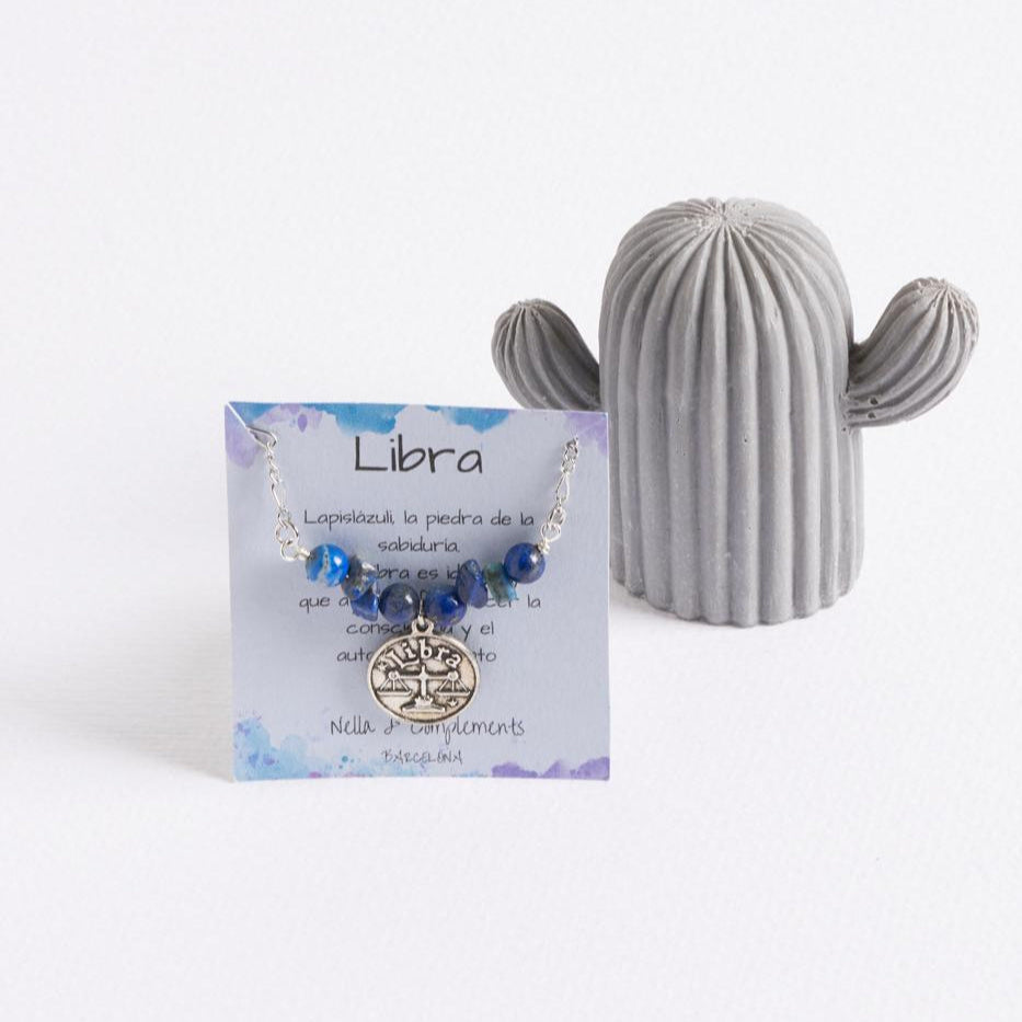 Collar del zodíaco Libra | Piedra del signo Libra