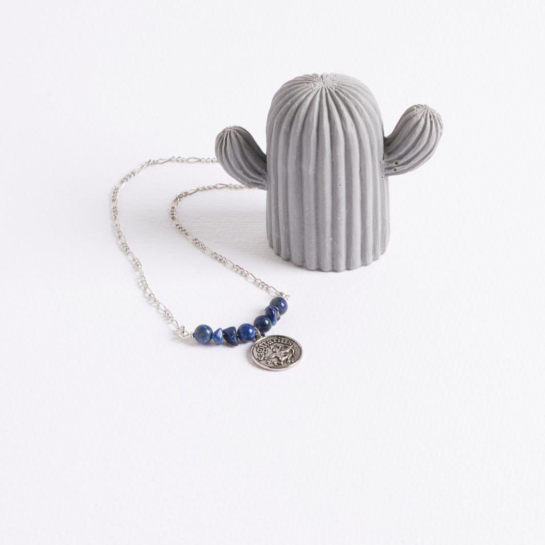 Collar del Zodíaco Sagitario | Piedra del signo Sagitario | Hecho a mano.