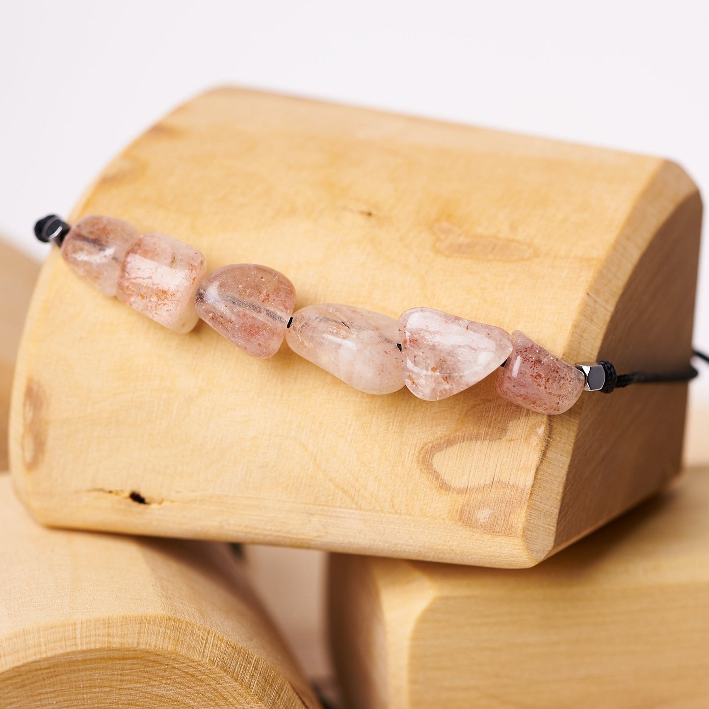 Pulsera con piedra solar, Piedra natural - NellayComplements #