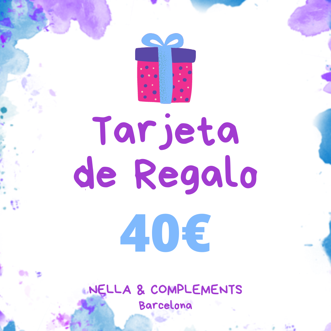 Nella & Complements Tarjeta de Regalo. - NellayComplements #