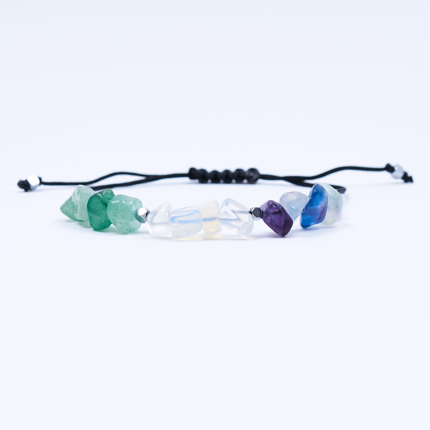 Pulsera piedras del zodíaco Acuario - NellayComplements #