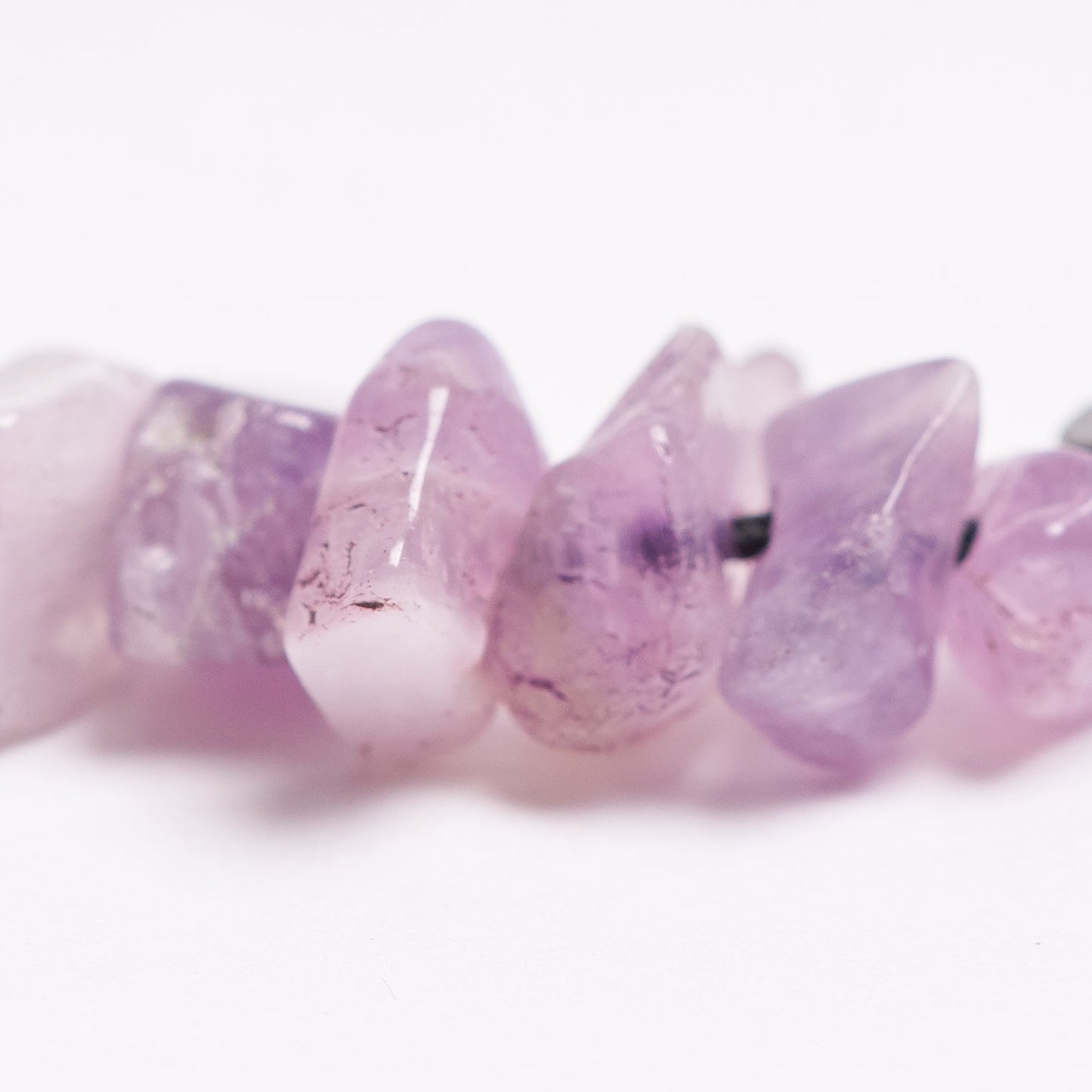 Pulsera con piedras de nacimiento mes de Febrero - NellayComplements #