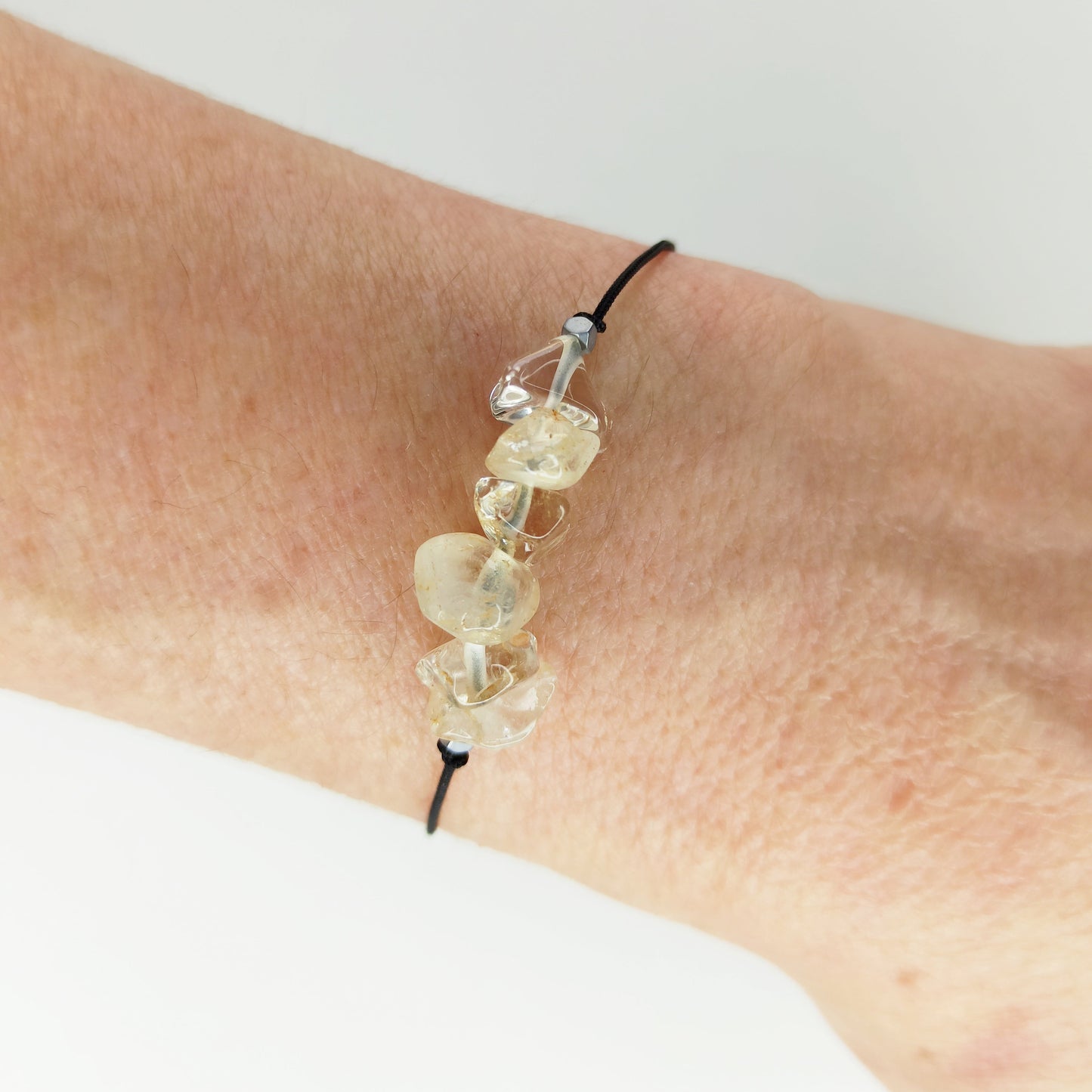 Pulsera con piedras de nacimiento mes de Noviembre. - NellayComplements #