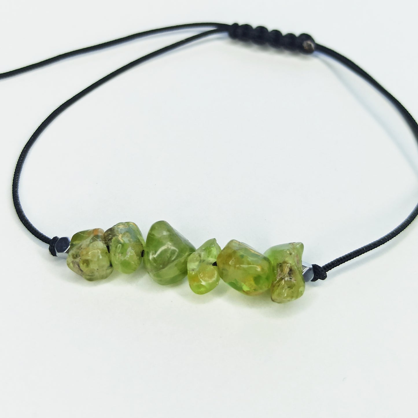 Pulsera con piedras de nacimiento mes de Agosto - NellayComplements #