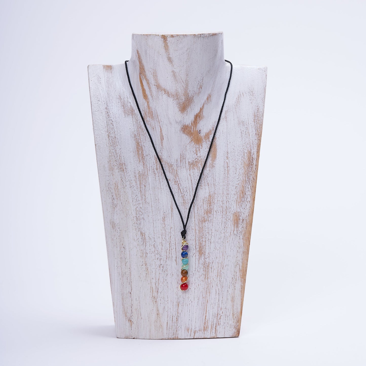 Collar 7 chakras con Piedras naturales. - NellayComplements #