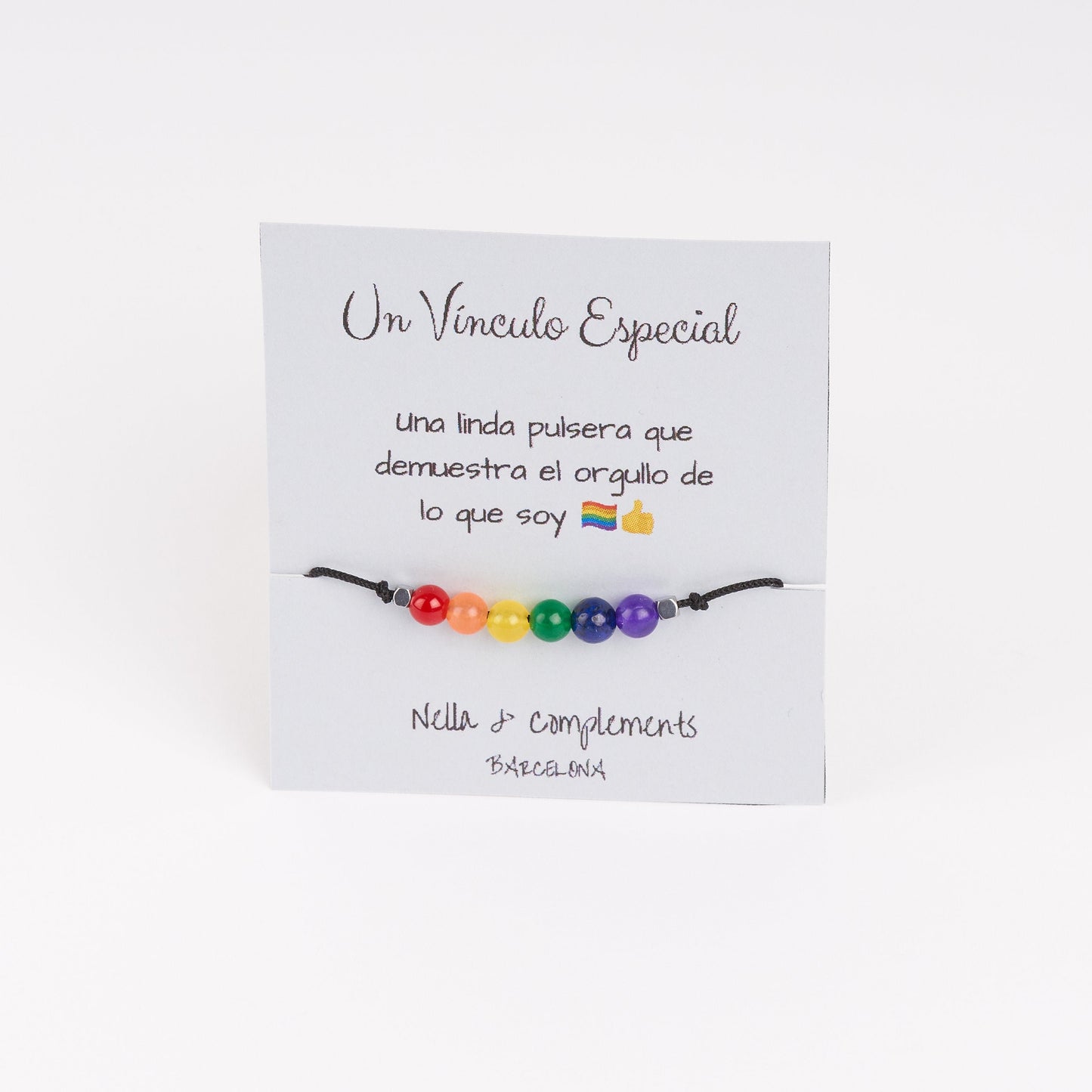 Pulsera de orgullo gay, pulseras de bandera LGBT - NellayComplements #