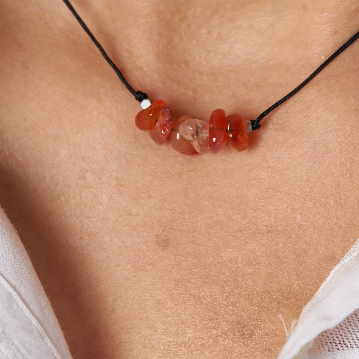 Collar con piedras de nacimiento mes de Julio - NellayComplements #