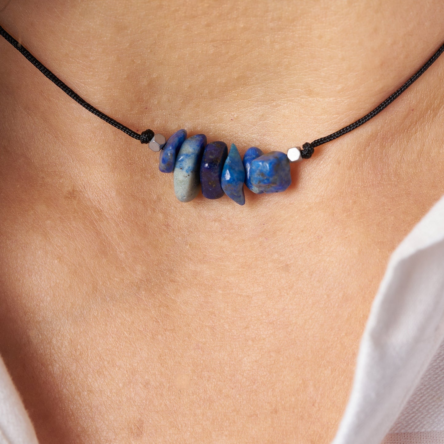 Collar con piedras de nacimiento mes de Septiembre - NellayComplements #
