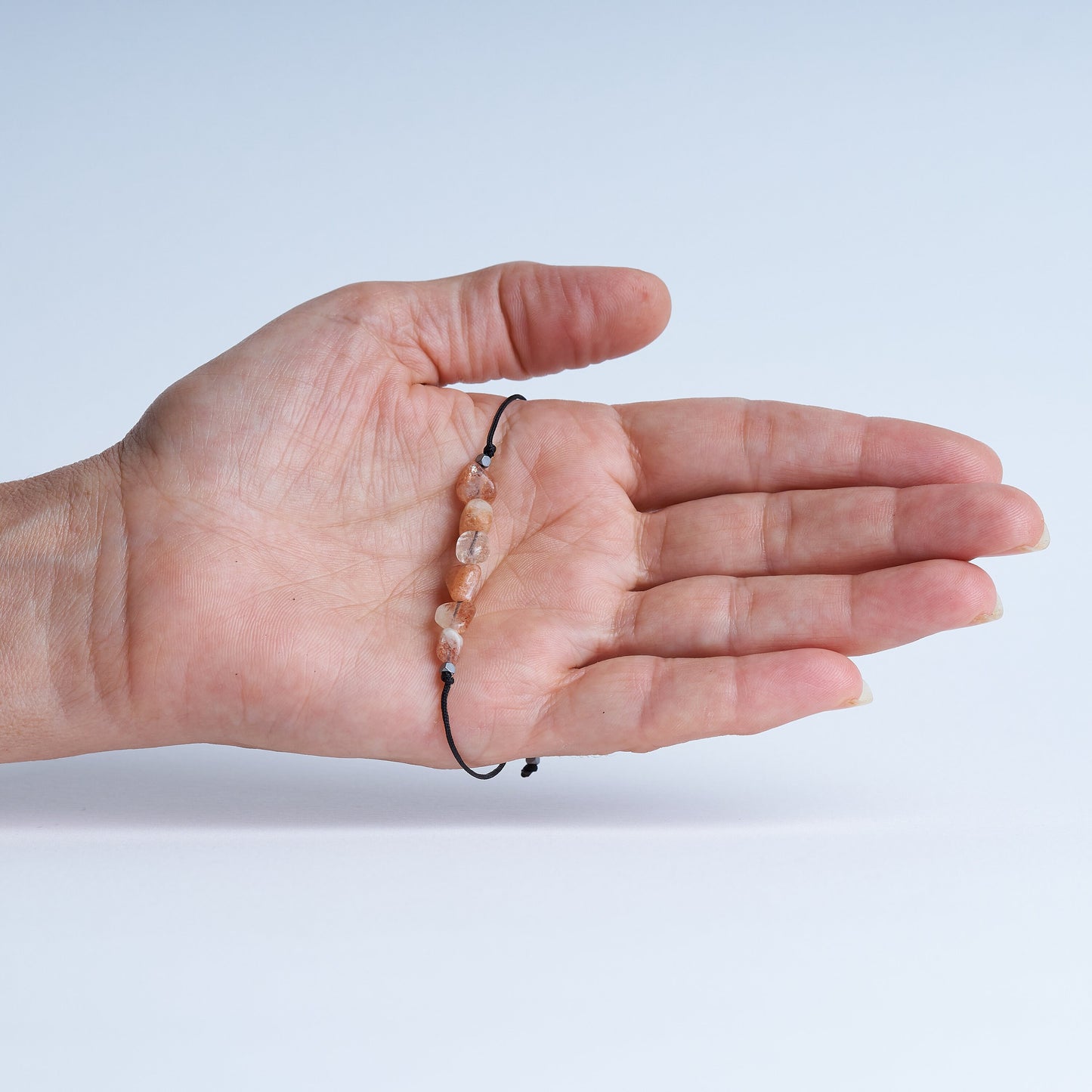 Pulsera con piedra solar, Piedra natural - NellayComplements #