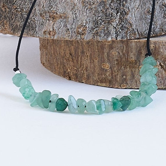 Collar Piedras de Jade | Piedra Natural.
