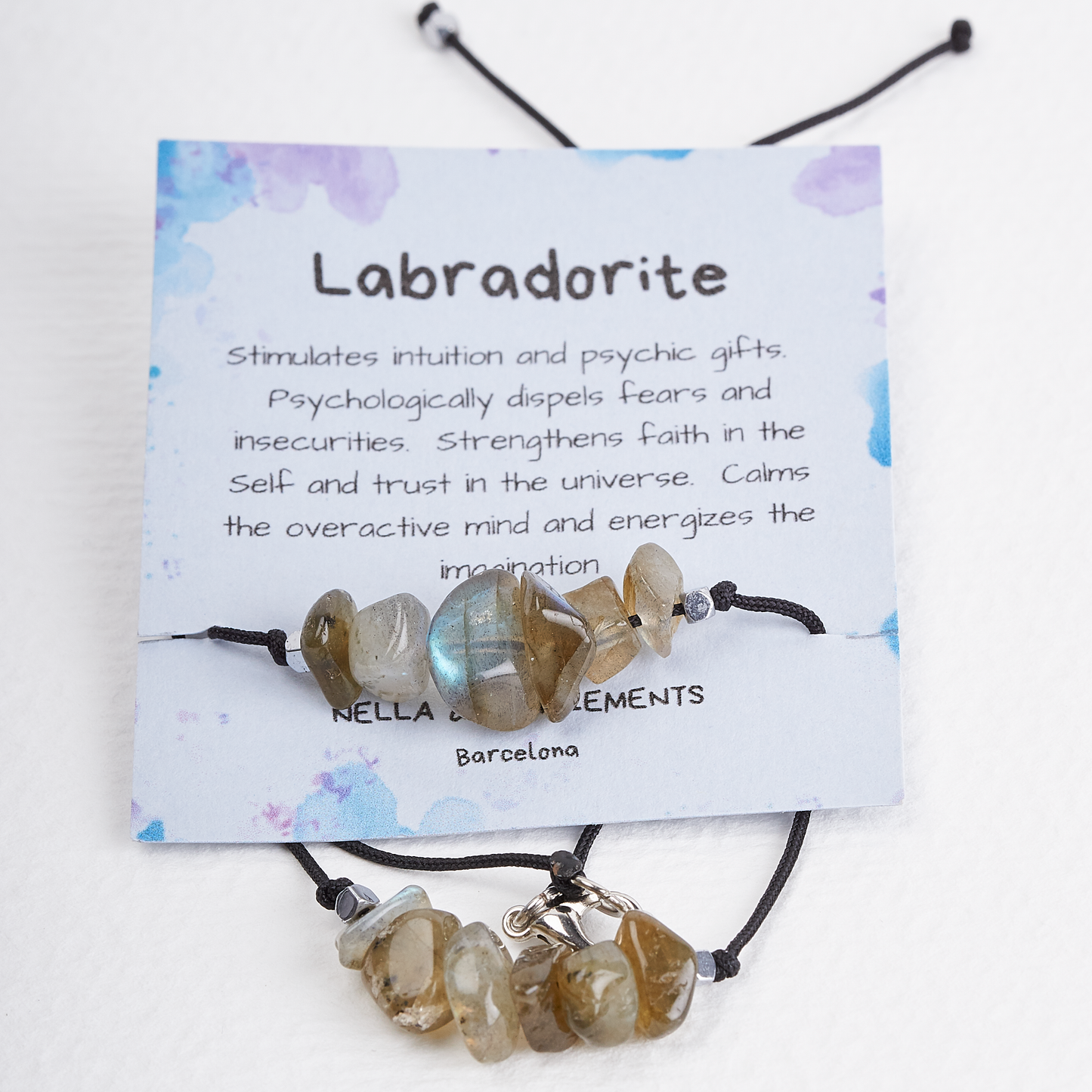 Pulsera de Labradorita | Piedra natural