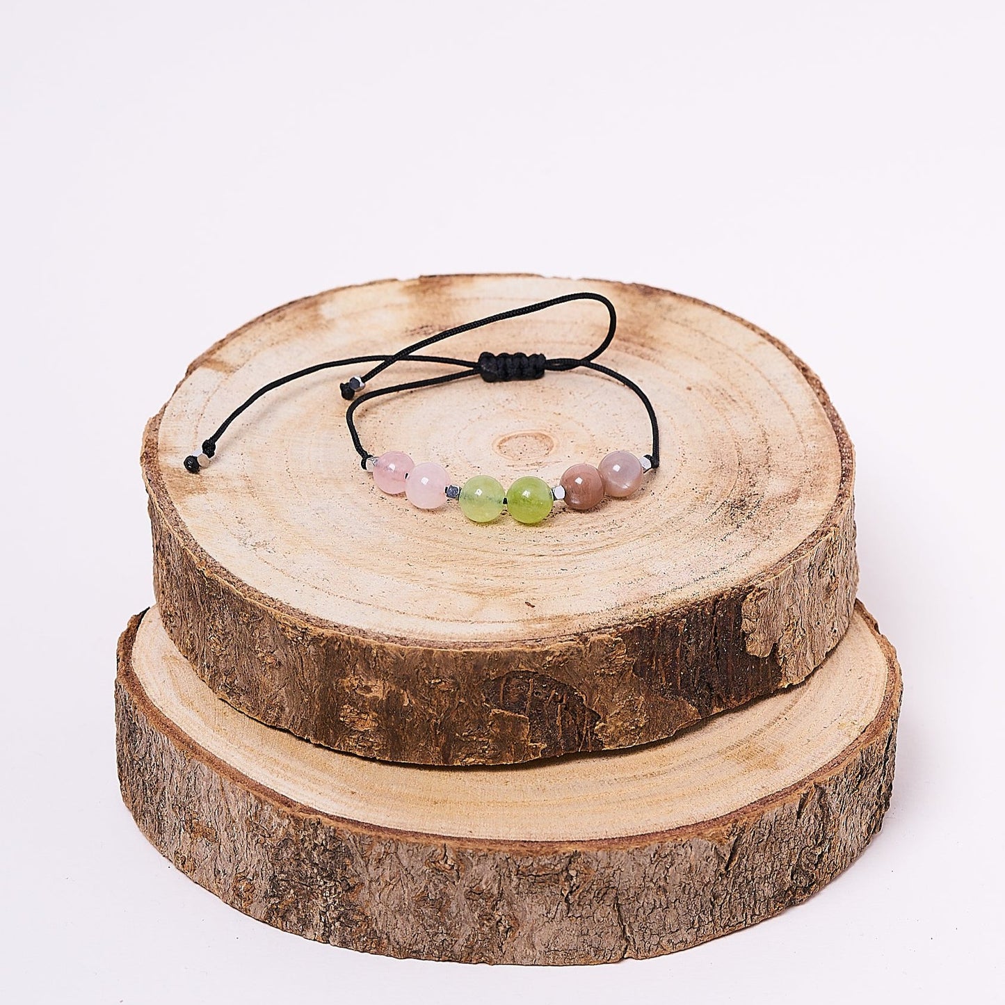 Pulsera hecha a mano con Piedras Naturales para Atraer Esperanza.