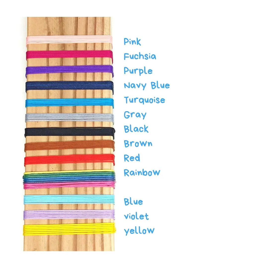 Pulsera con mini estrella |  Hilo ajustable | Hematita.