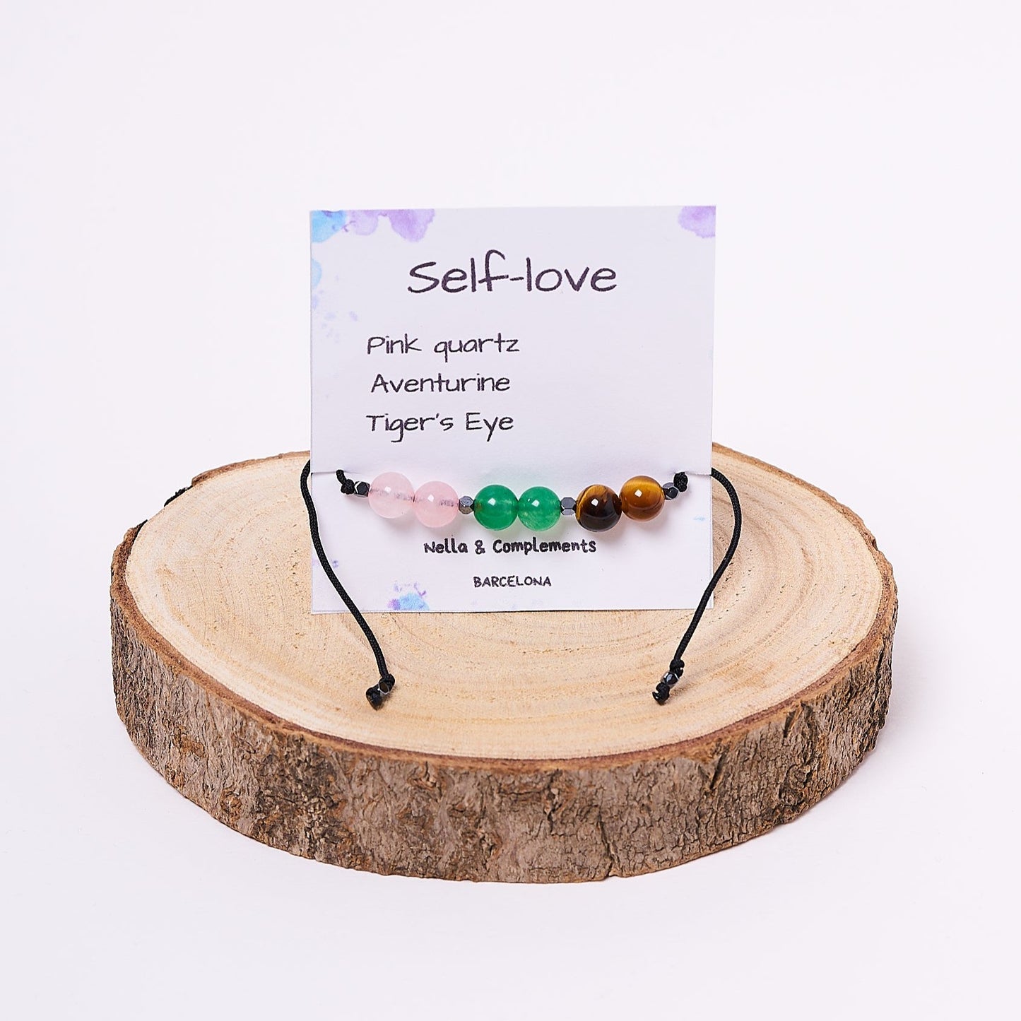 Pulsera para Aumentar tu Amor Propio y Brillar con Confianza, Hecha a Mano con Piedra Naturales