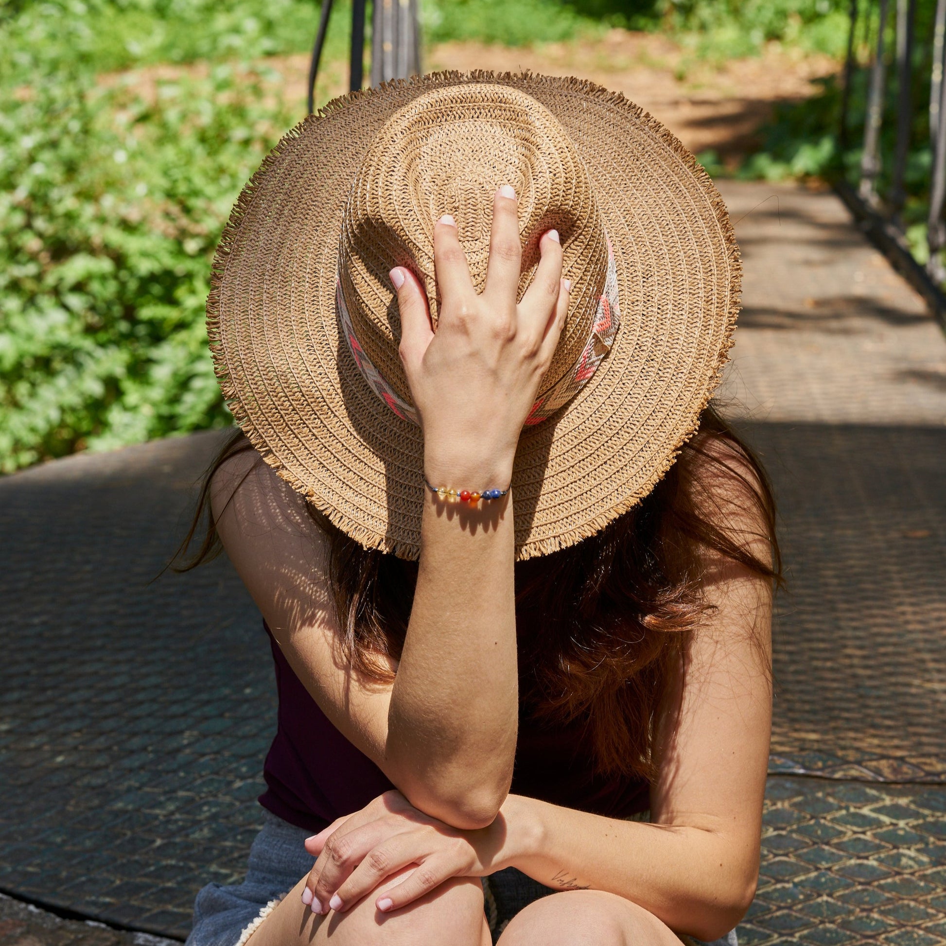 Pulsera con minerales para atraer la Creatividad 