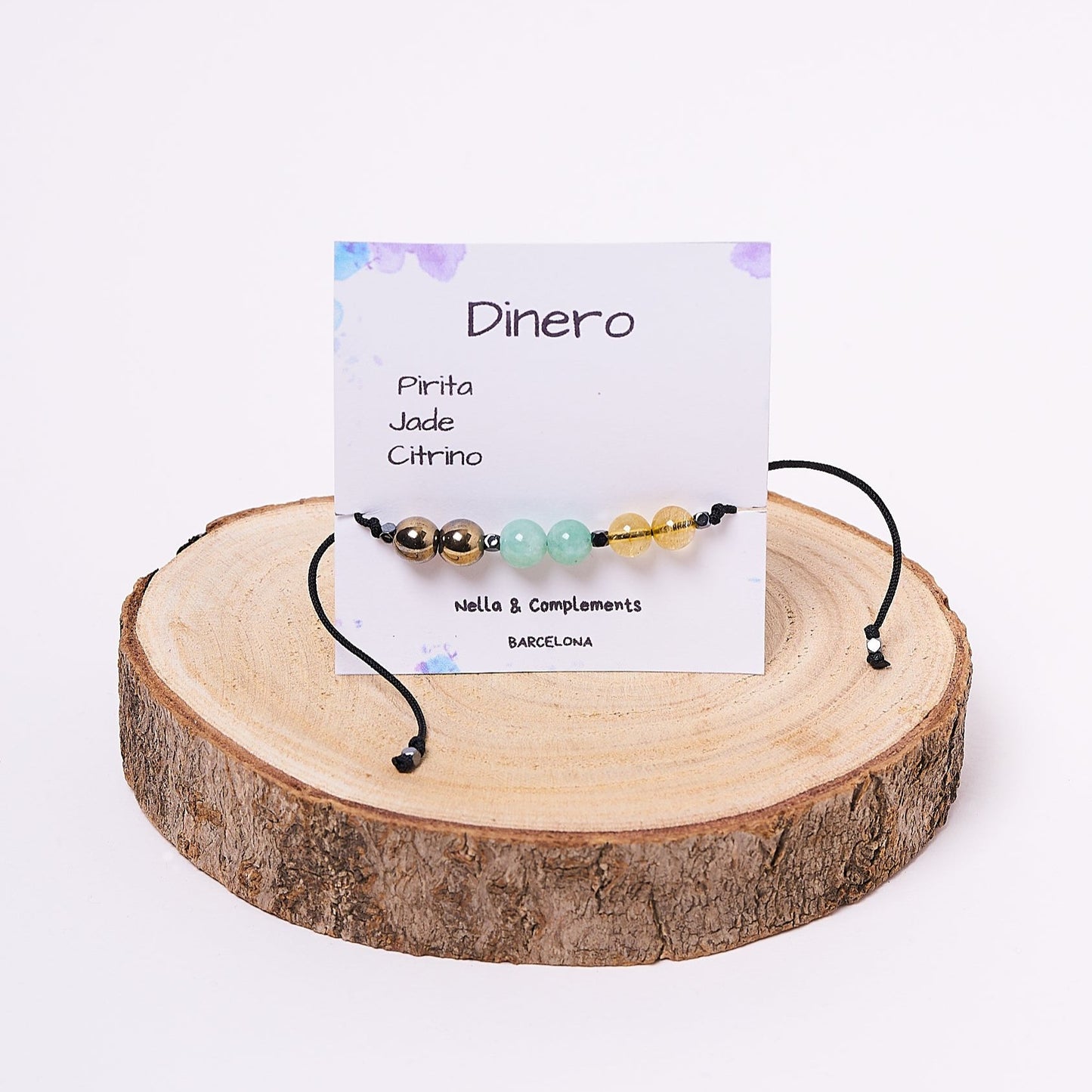 Hermosa Pulsera con Piedras Naturales para Atraer Abundancia y Dinero, Estilo Boho y Energías Positivas, Pulsera Ajustable para Uso Diario.