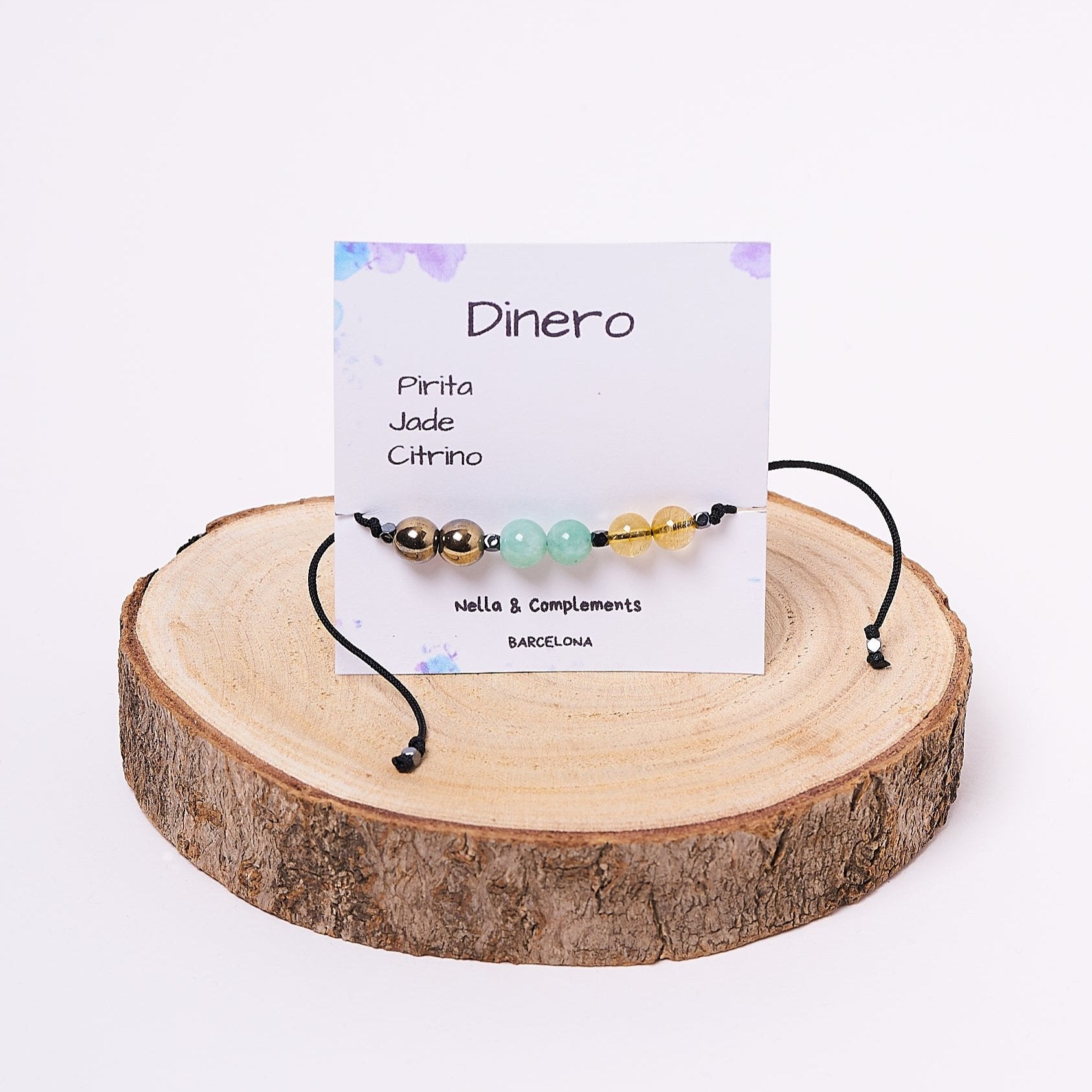 Hermosa Pulsera con Piedras Naturales para Atraer Abundancia y Dinero, Estilo Boho y Energías Positivas, Pulsera Ajustable para Uso Diario.