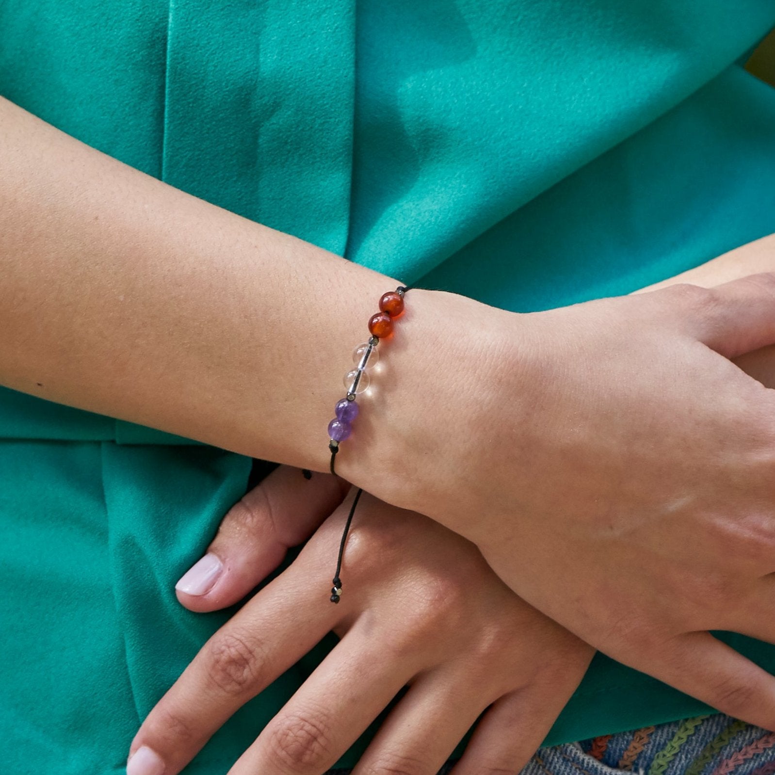 Pulsera con Piedras Energéticas para controlar el Estrés