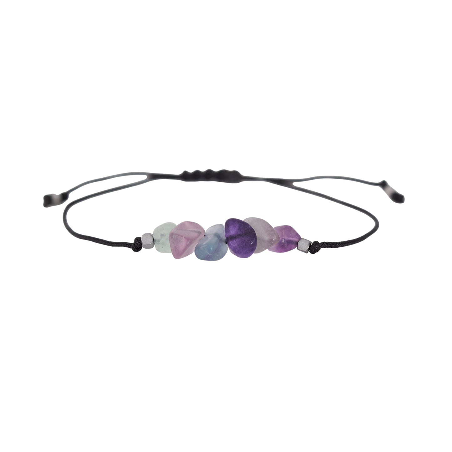 Pulsera piedras de Fluorita Arcoíris | Piedra Natural