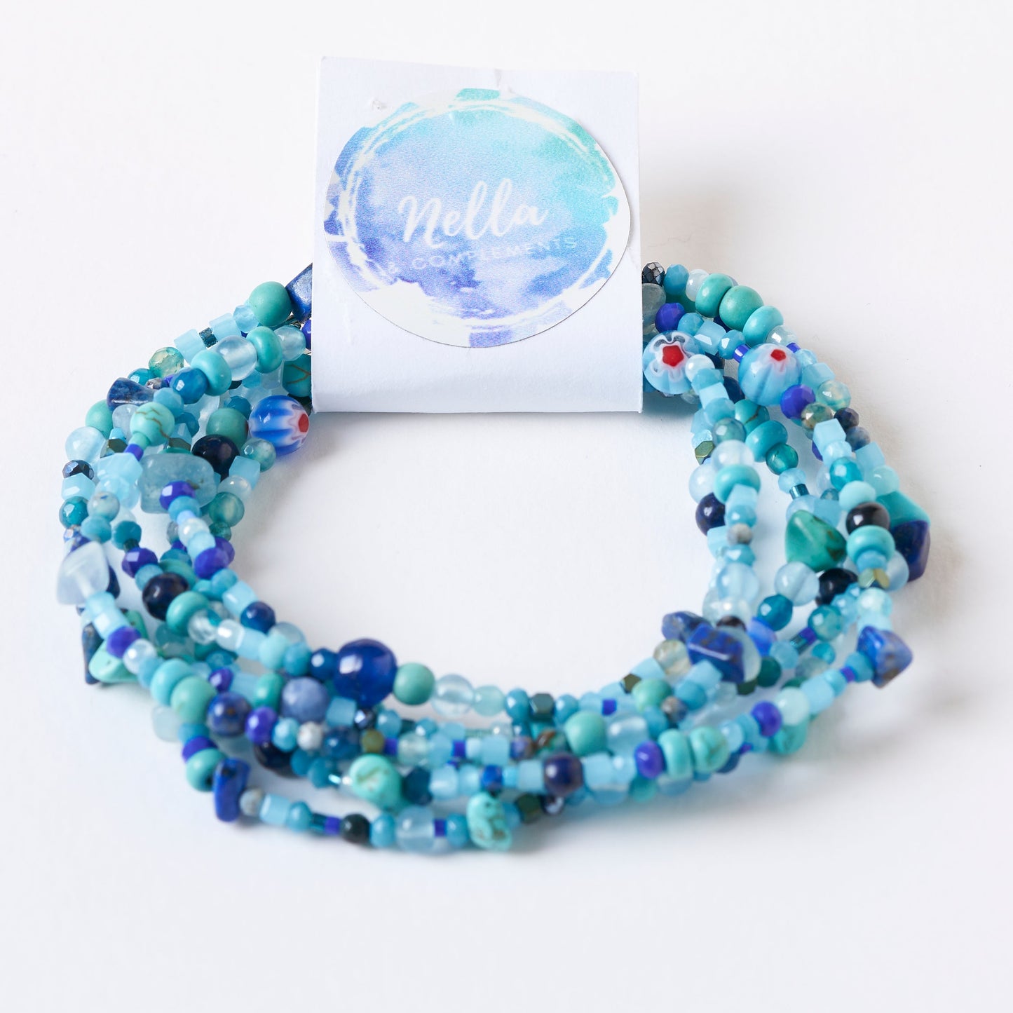 Pulsera o/y Collar de vueltas | Piedras Naturales.