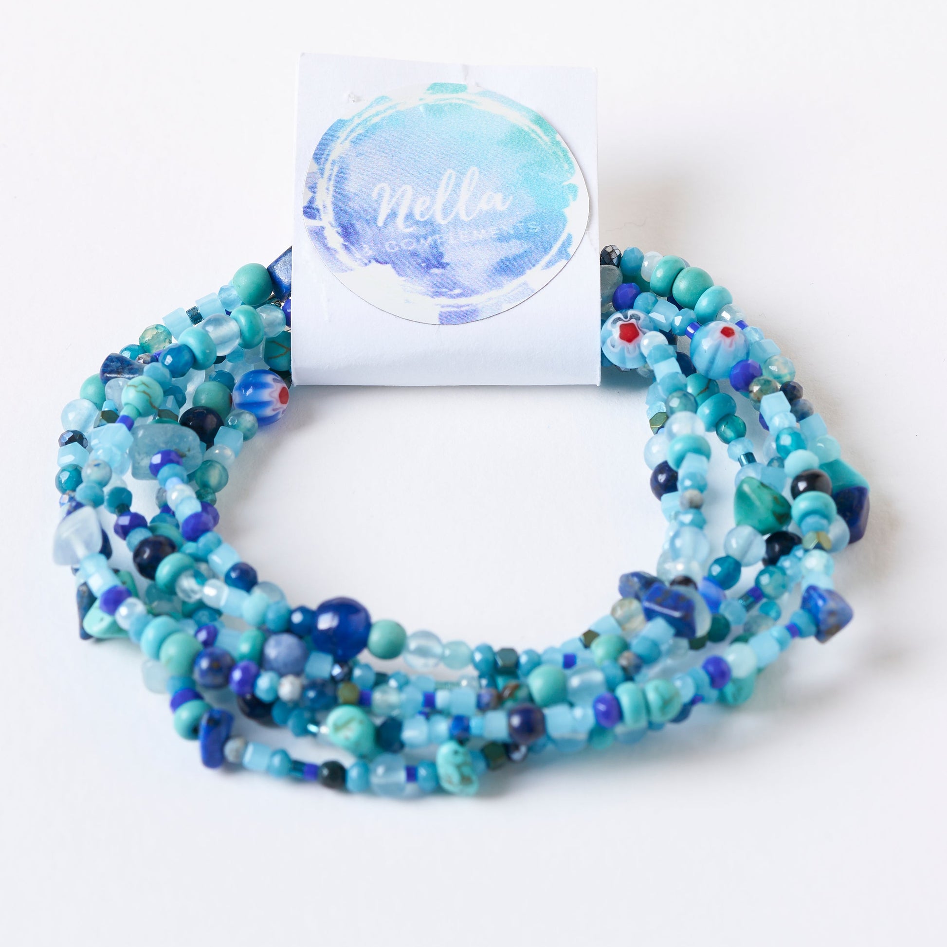 Pulsera o/y Collar de vueltas | Piedras Naturales.