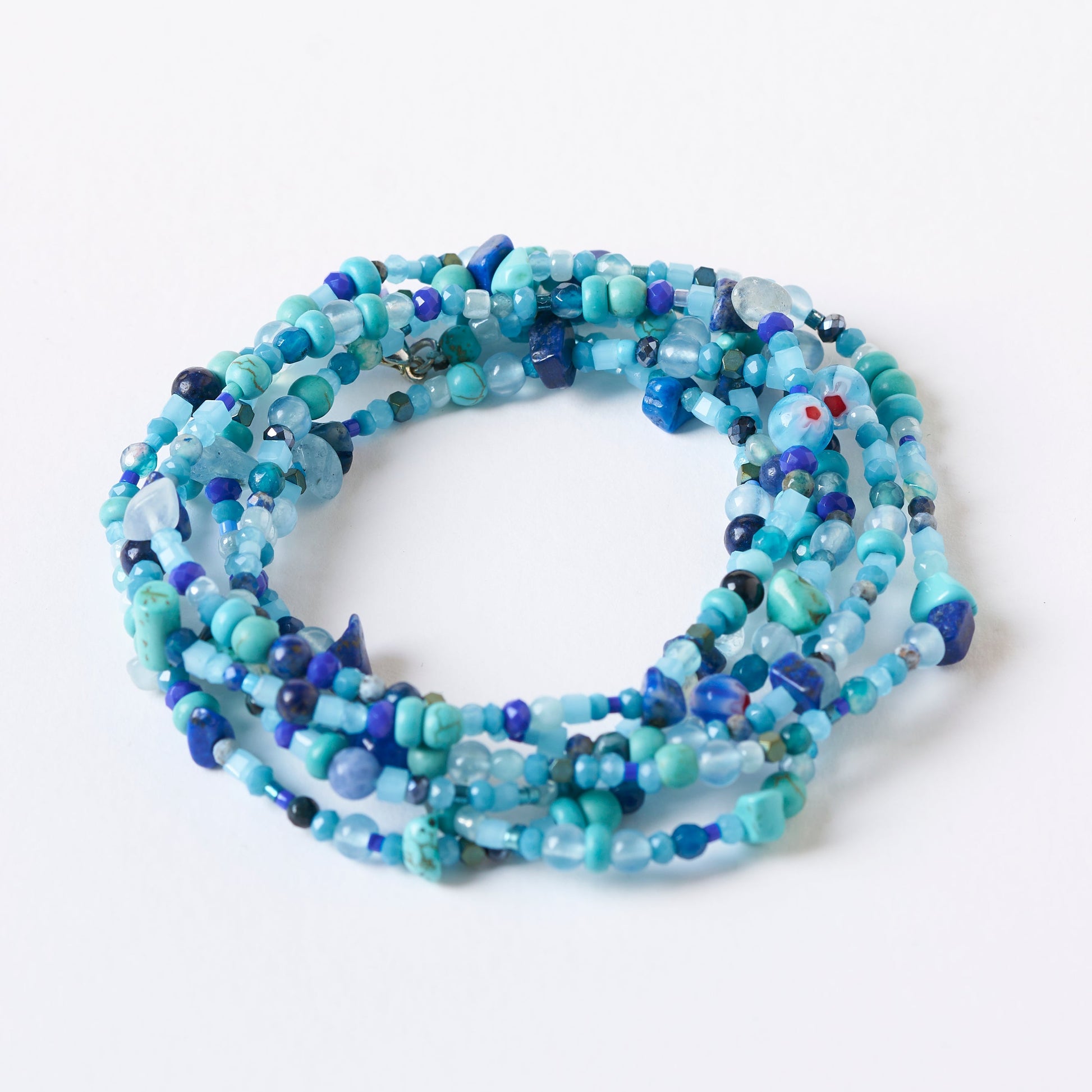 Pulsera o/y Collar de vueltas | Piedras Naturales.